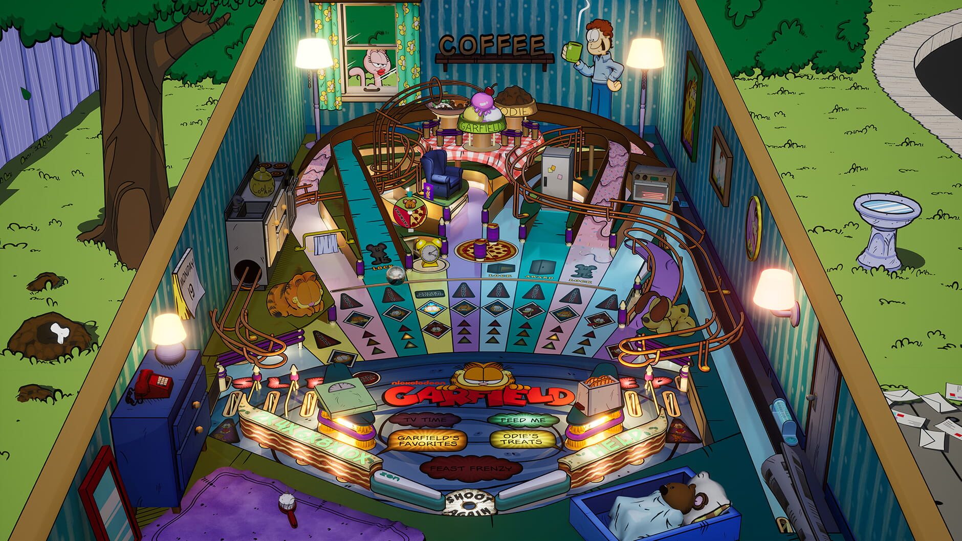 Screenshot for Pinball FX: Garfield Pinball