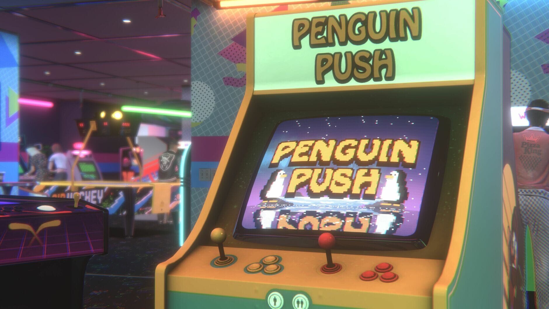 Screenshot for Arcade Paradise: Penguin Push