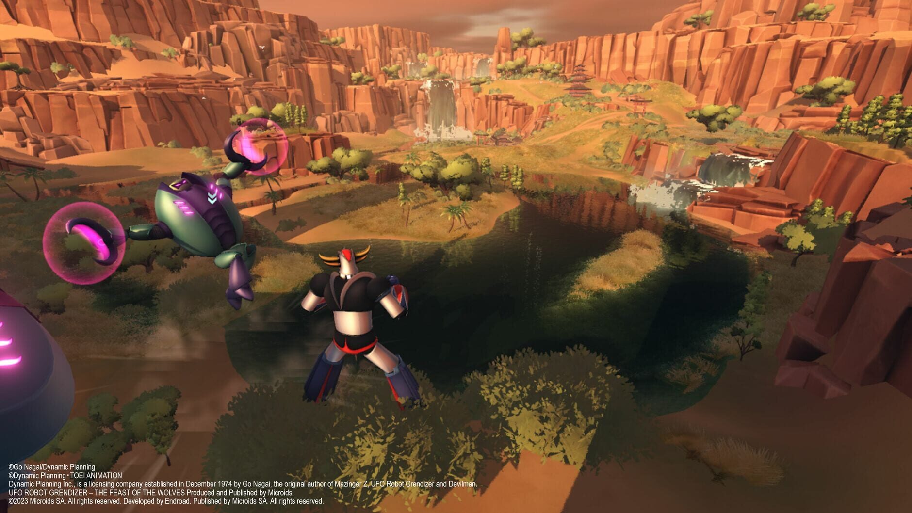 UFO ROBOT GRENDIZER – The Feast of the Wolves screenshot 1