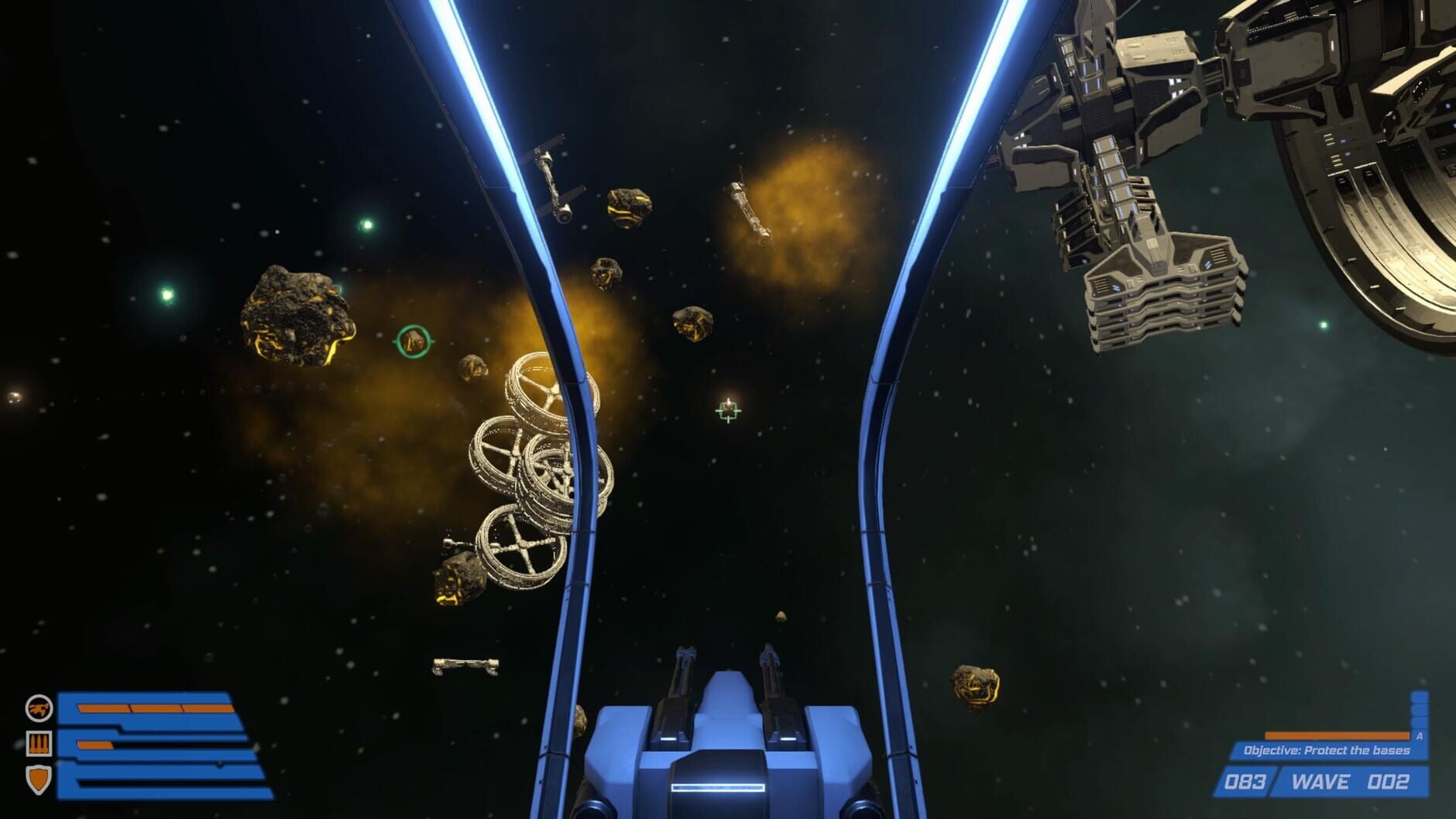 Screenshot for Awesome Asteroids