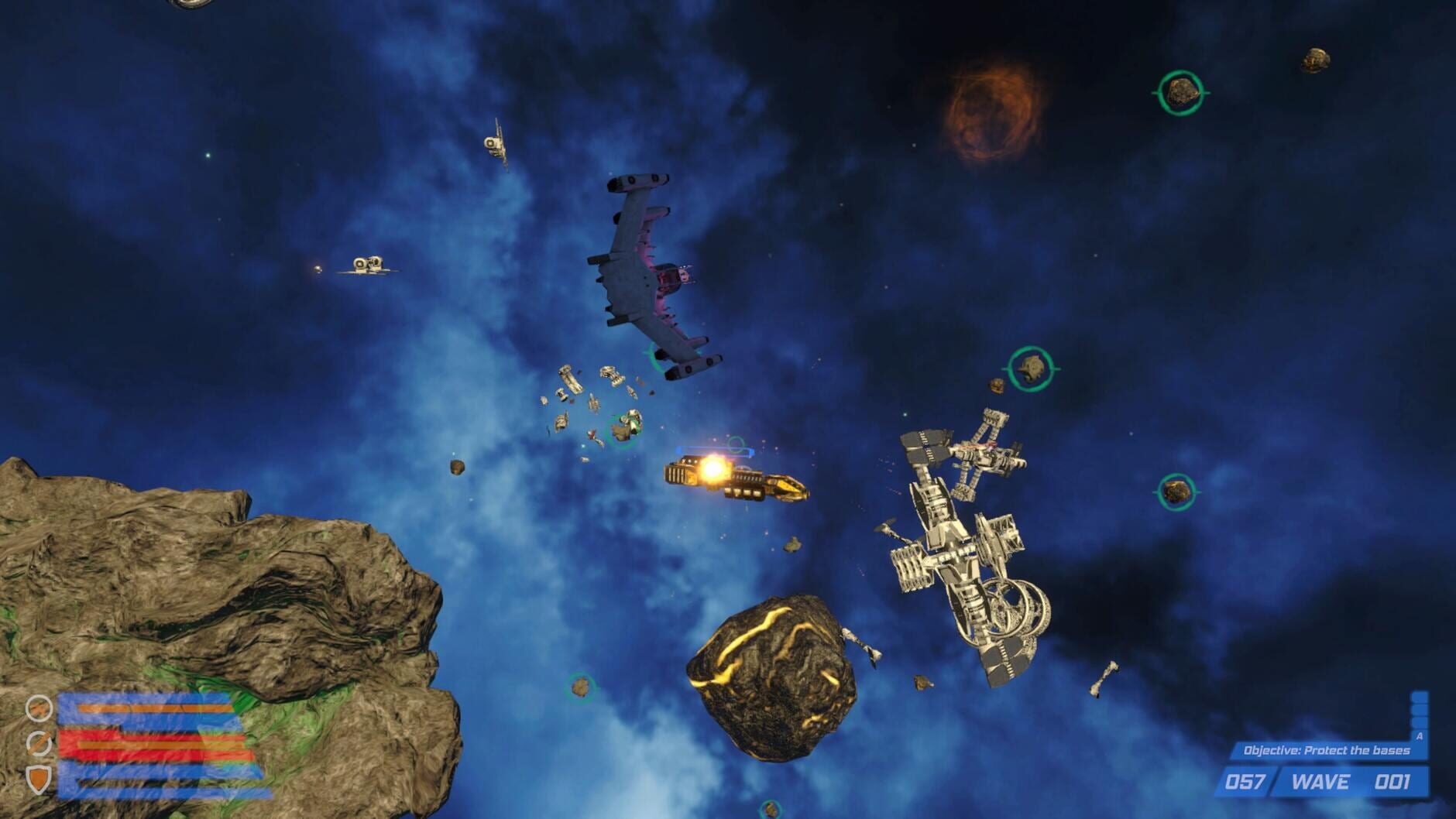 Screenshot for Awesome Asteroids