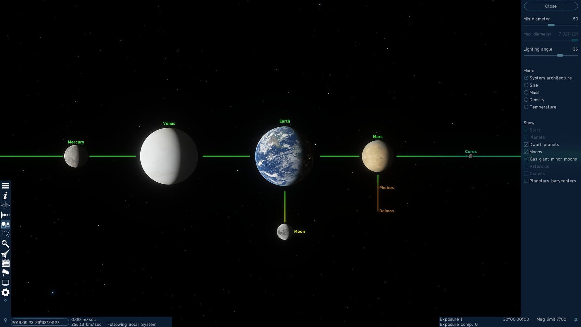Screenshot for SpaceEngine