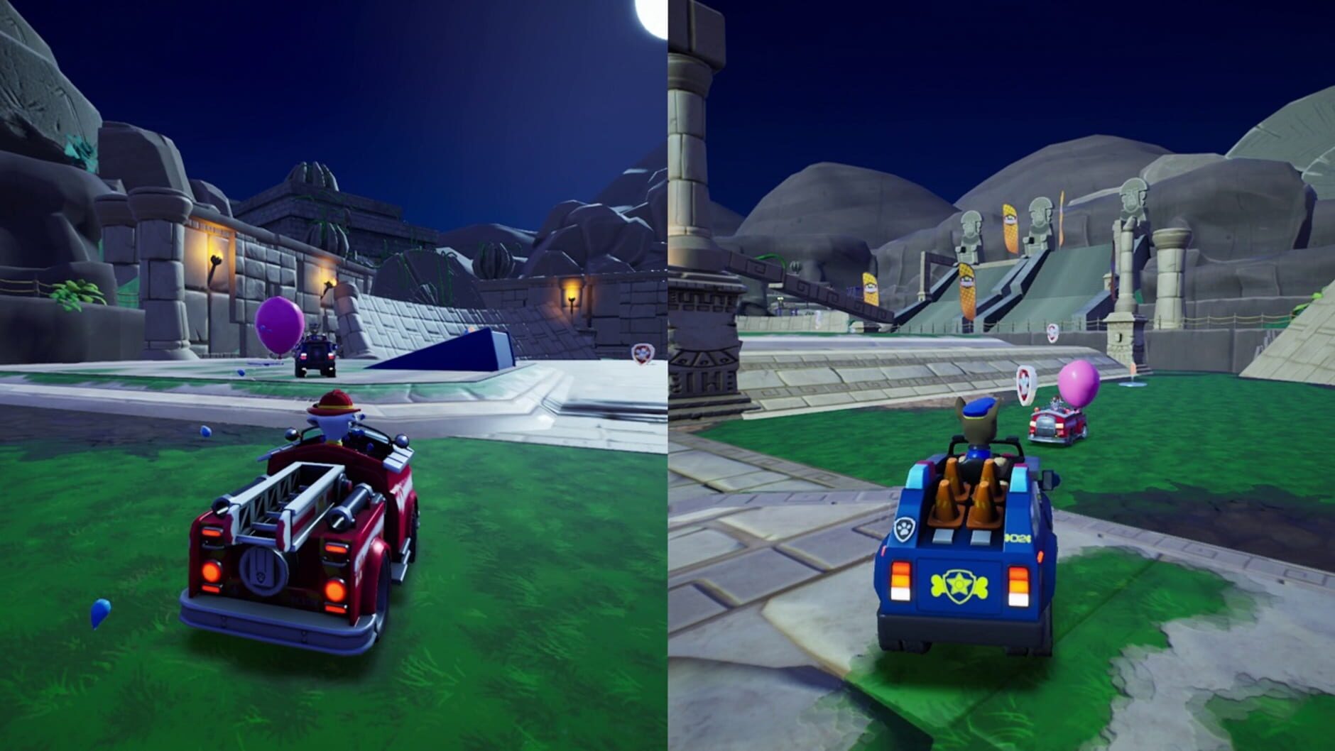 Screenshot for Paw Patrol: Grand Prix - Pup Treat Arena