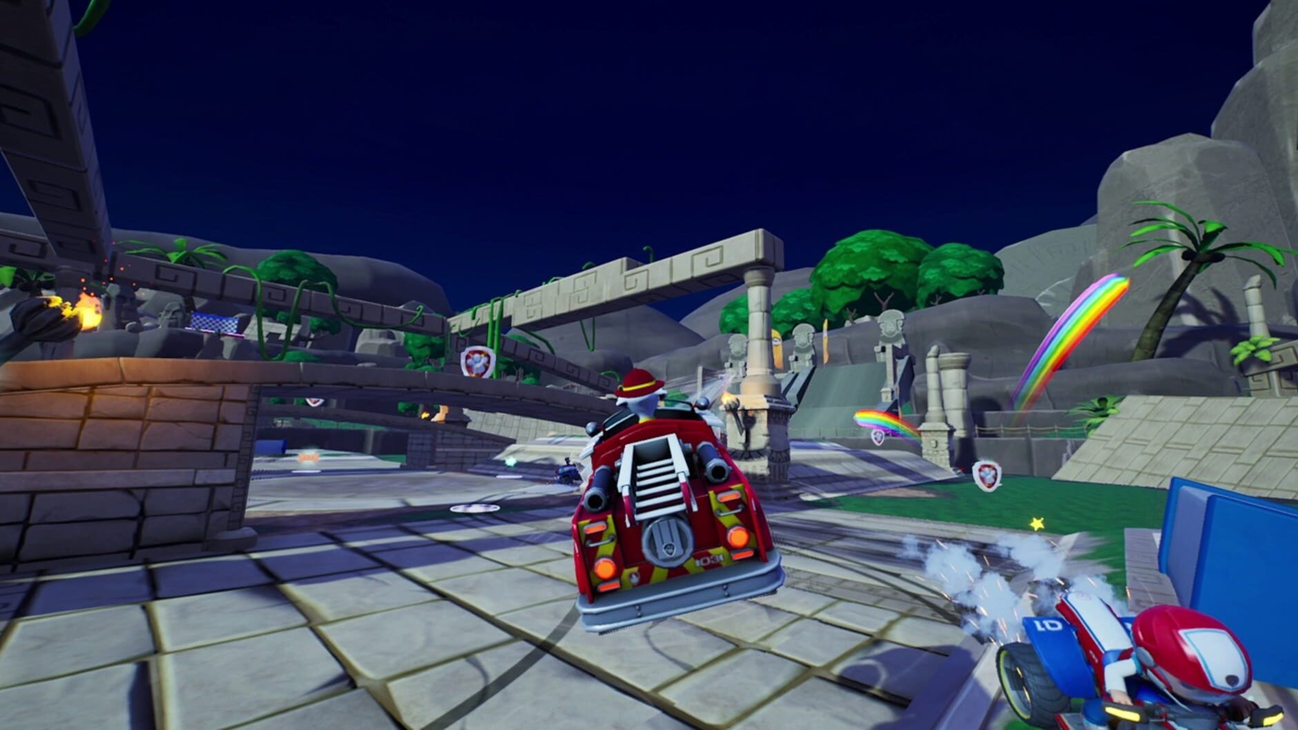 Screenshot for Paw Patrol: Grand Prix - Pup Treat Arena