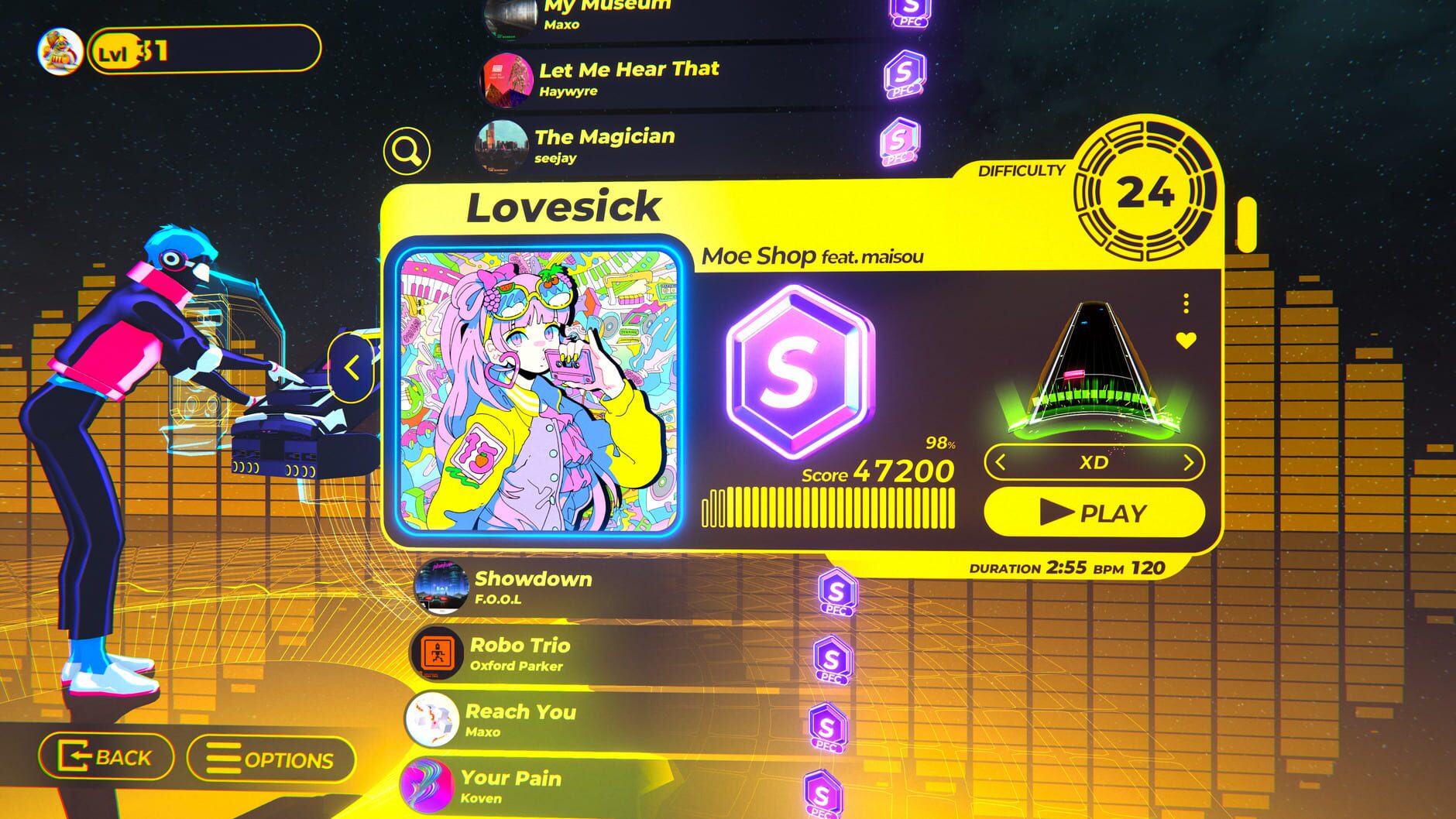 Screenshot for Spin Rhythm XD