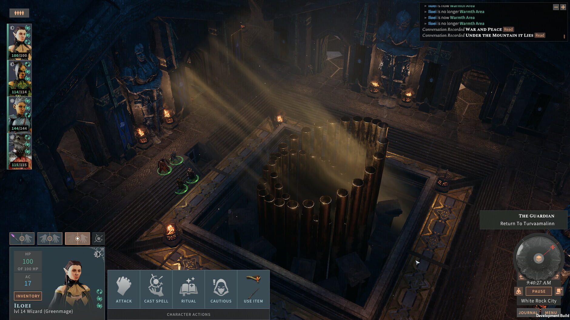 Screenshot for Solasta: Crown of the Magister - Palace of Ice