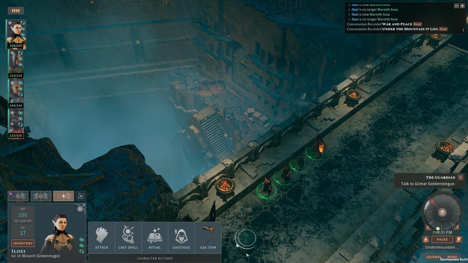 Screenshot for Solasta: Crown of the Magister - Palace of Ice