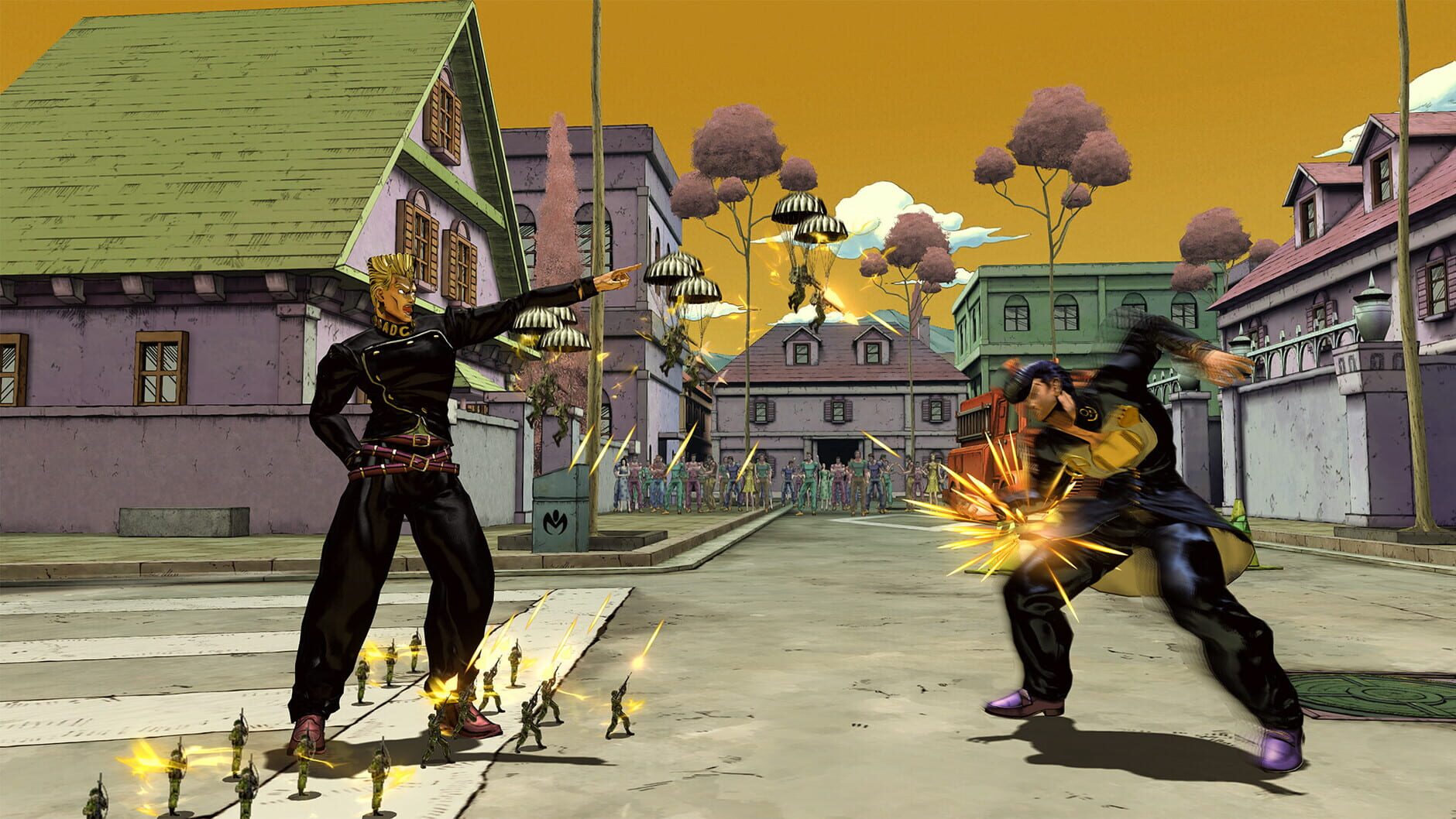 Screenshot for JoJo's Bizarre Adventure: All-Star Battle R - Keicho Nijimura