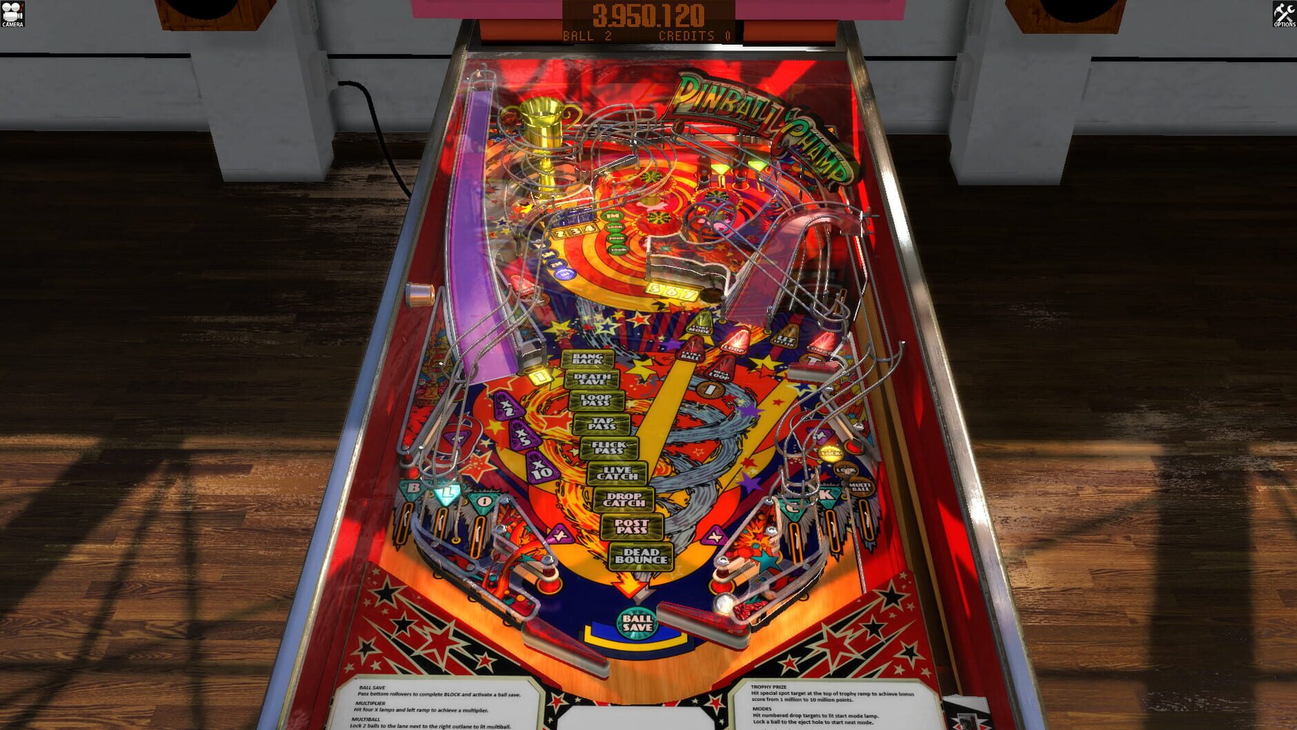 Screenshot for Zaccaria Pinball: Pinball Champ 2018 Table