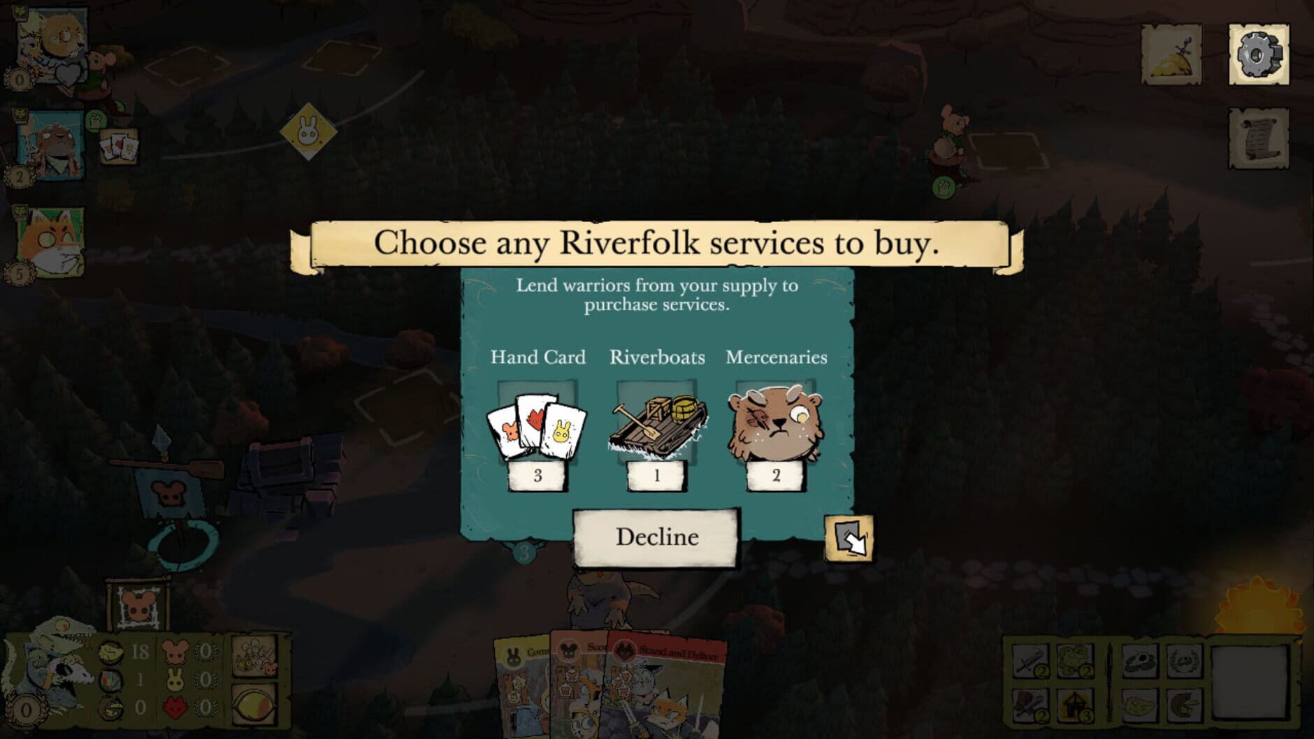 Screenshot for Root: The Riverfolk Expansion