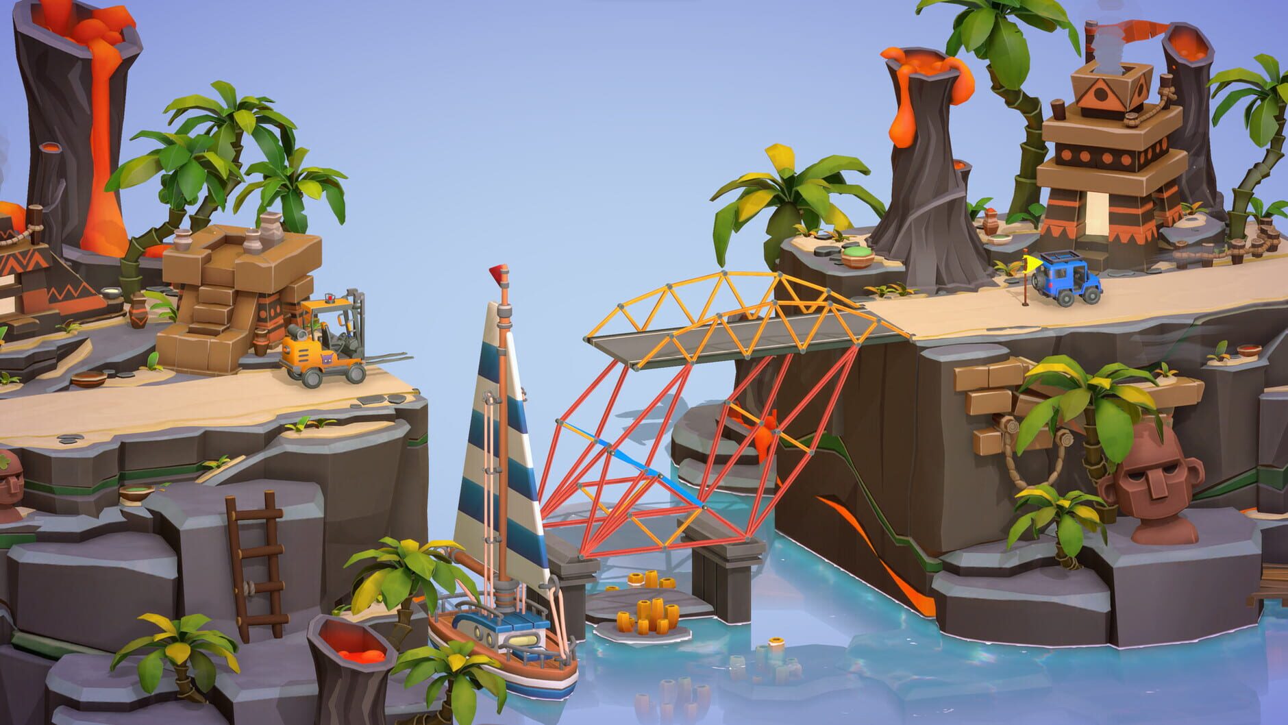 Screenshot for Poly Bridge 3