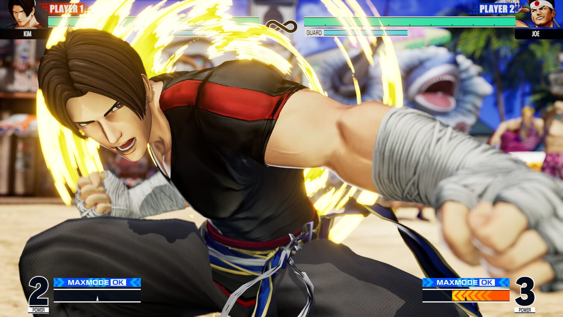 Screenshot for The King of Fighters XV: Characters - Kim Kaphwan