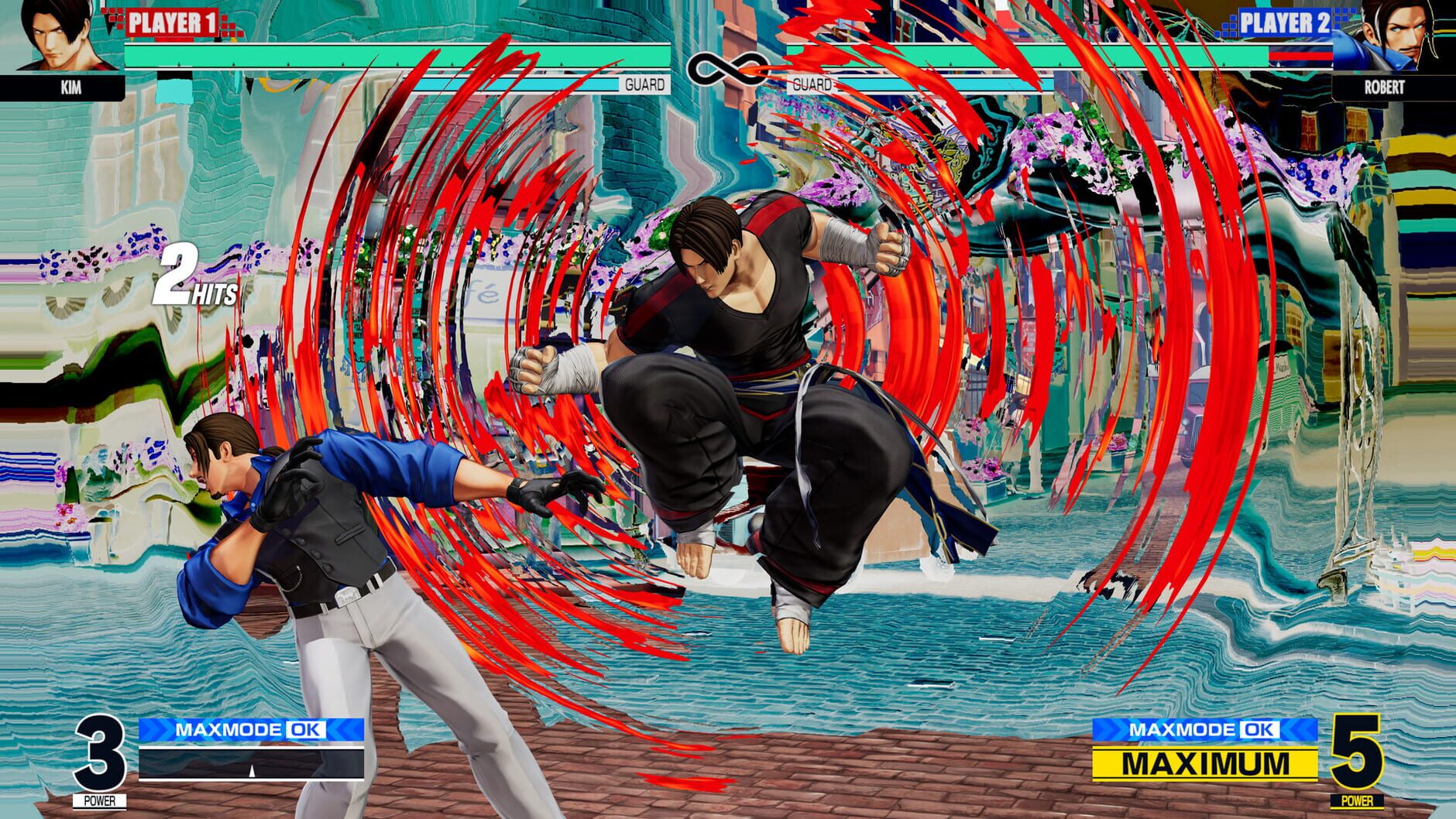 Screenshot for The King of Fighters XV: Characters - Kim Kaphwan