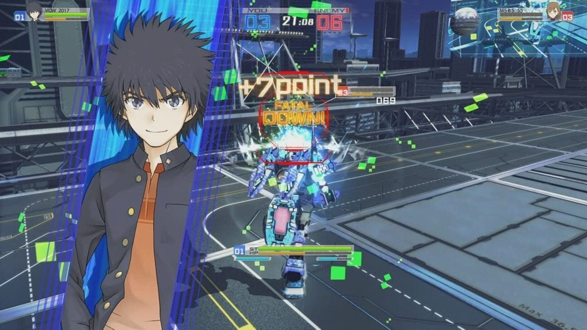 Screenshot for Toaru Majutsu no Virtual-On