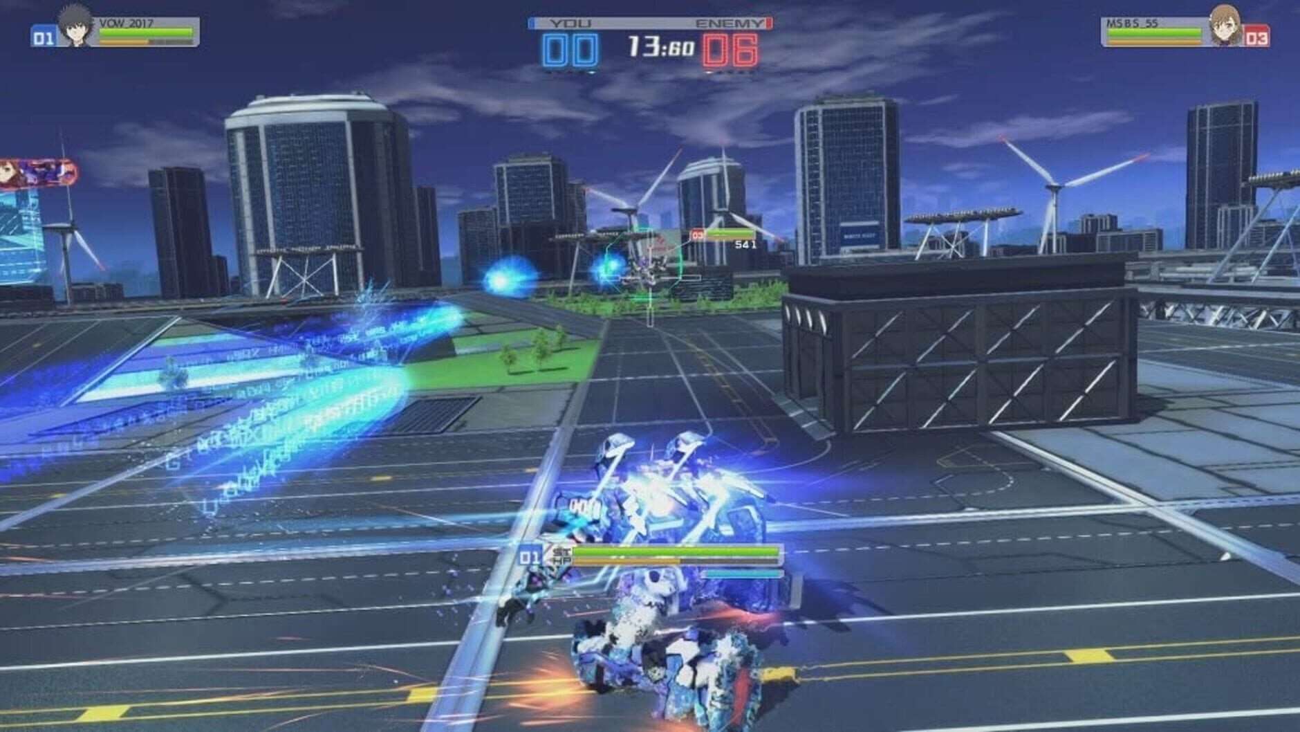 Screenshot for Toaru Majutsu no Virtual-On