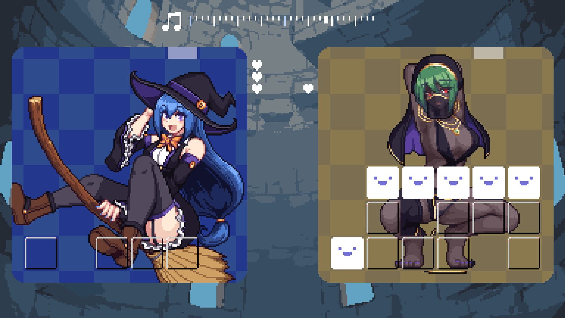 Screenshot for Witch's Rhythm Puzzle