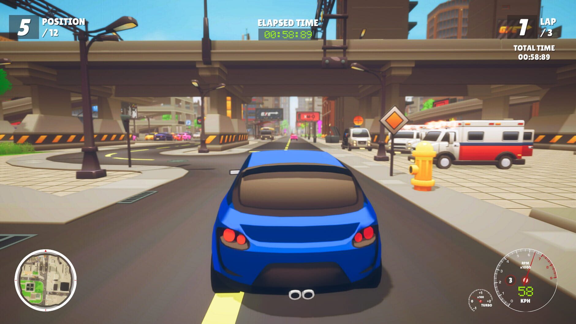 Screenshot for Toon Toon Racing