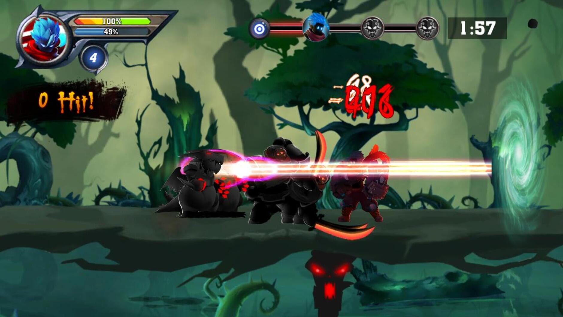 Screenshot for Mystic Warriors Battleground