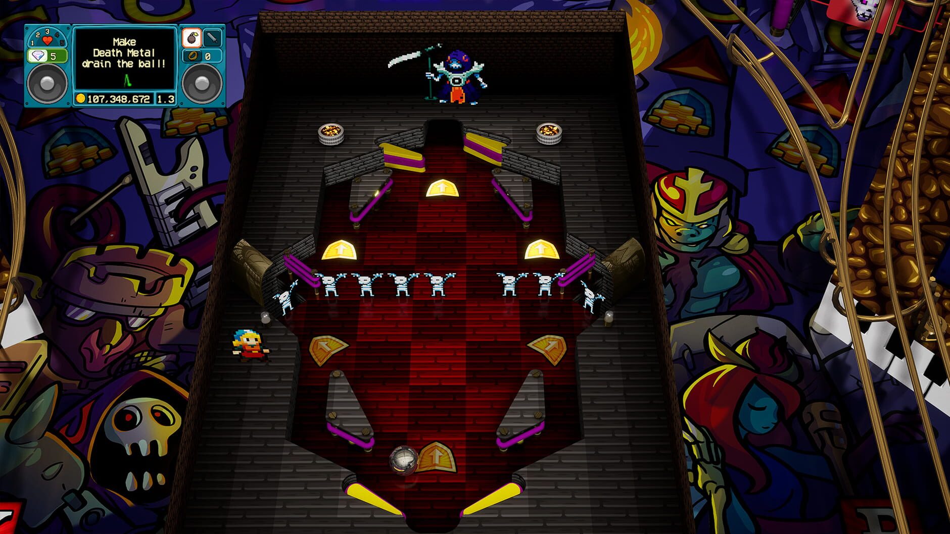 Screenshot for Pinball FX: Crypt of the NecroDancer Pinball