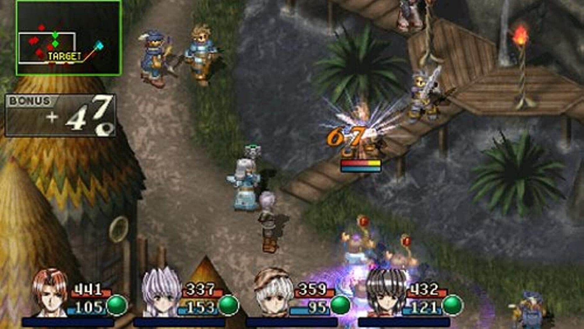 Screenshot for Growlanser IV: Wayfarer of the Time