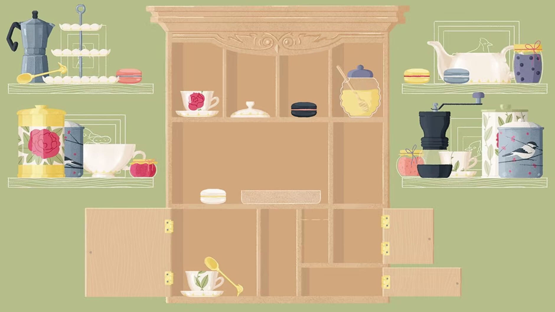 Screenshot for A Little to the Left: Cupboards & Drawers