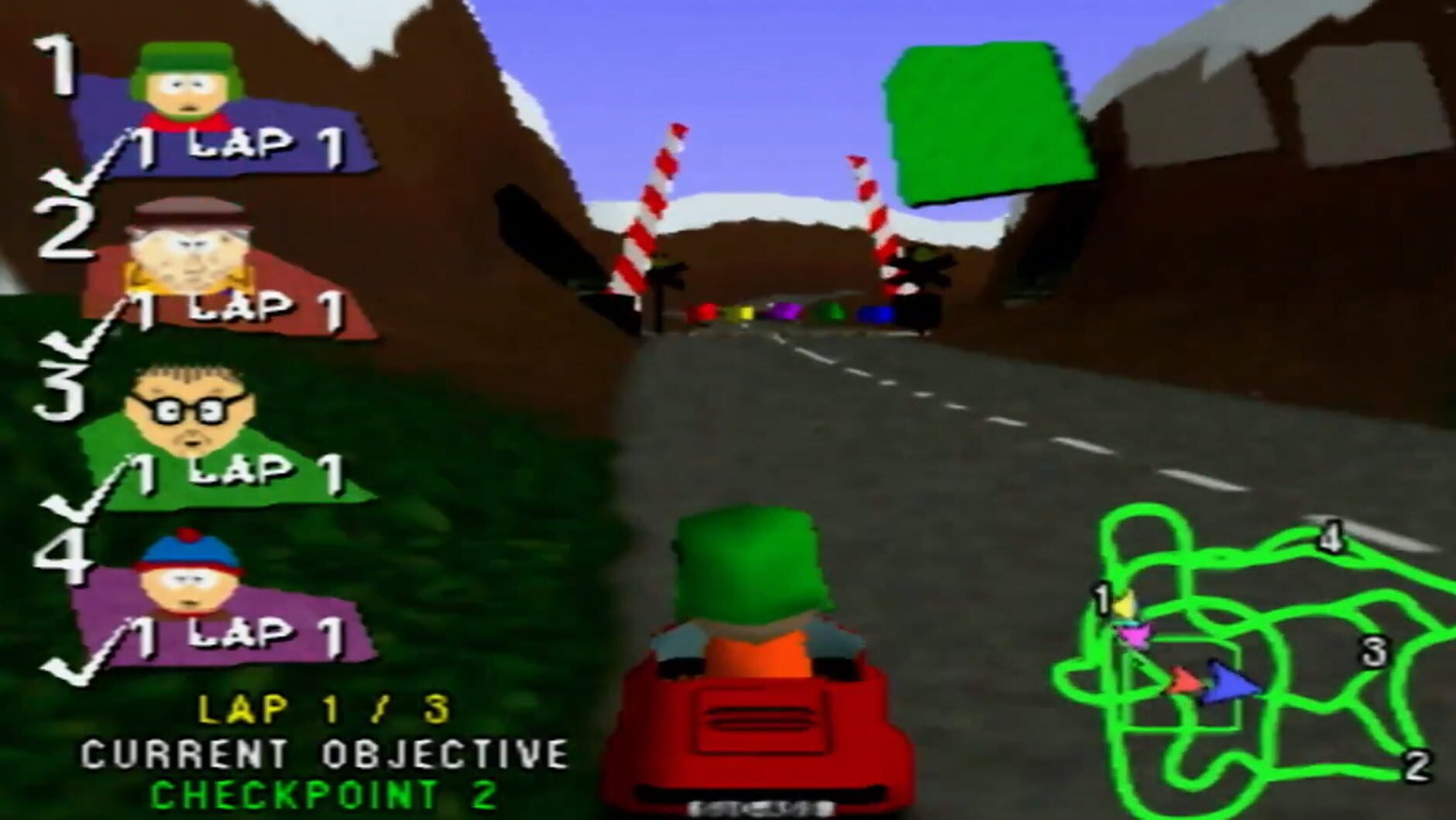 Screenshot for South Park Rally