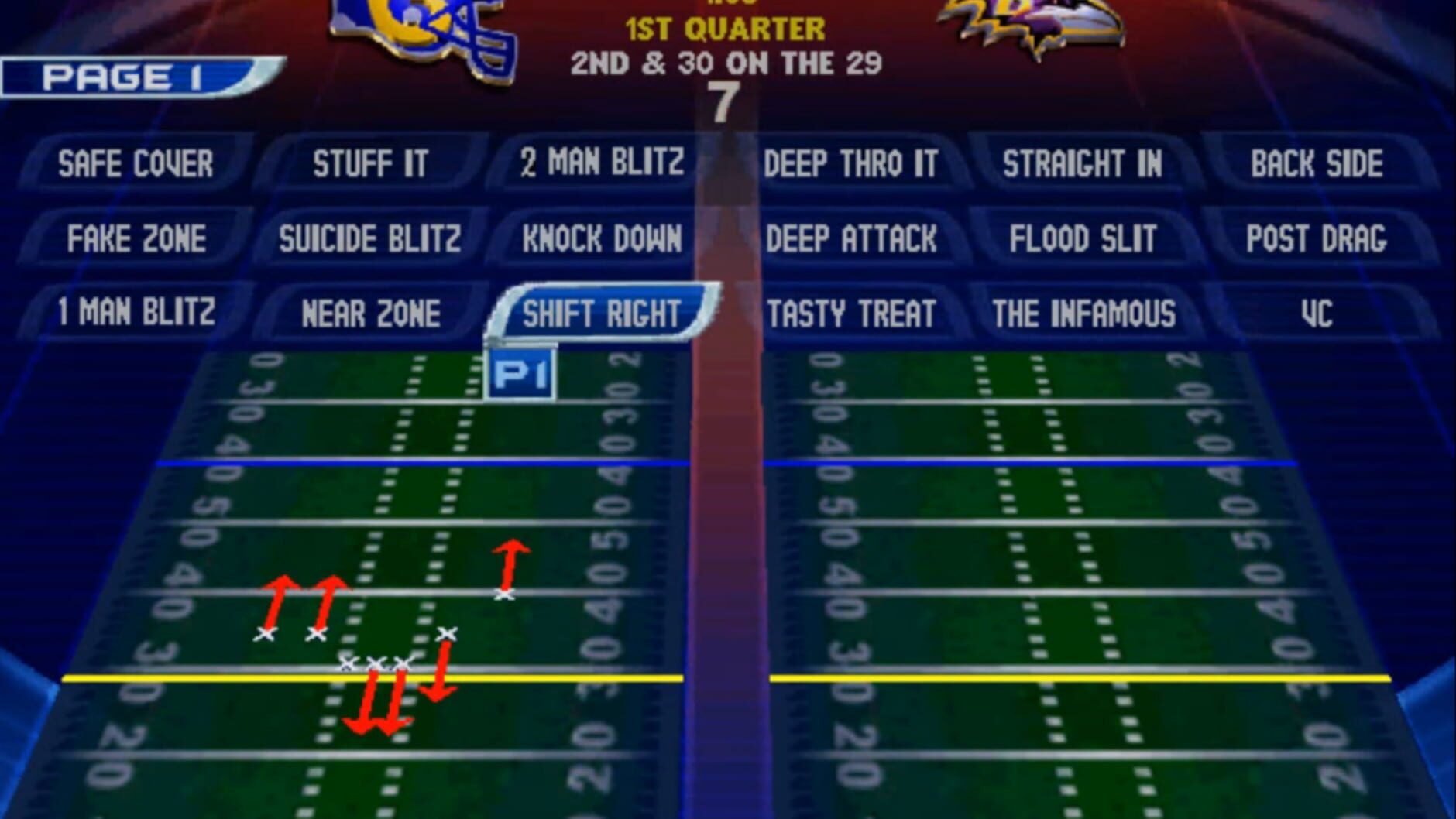 Screenshot for NFL Blitz 2001