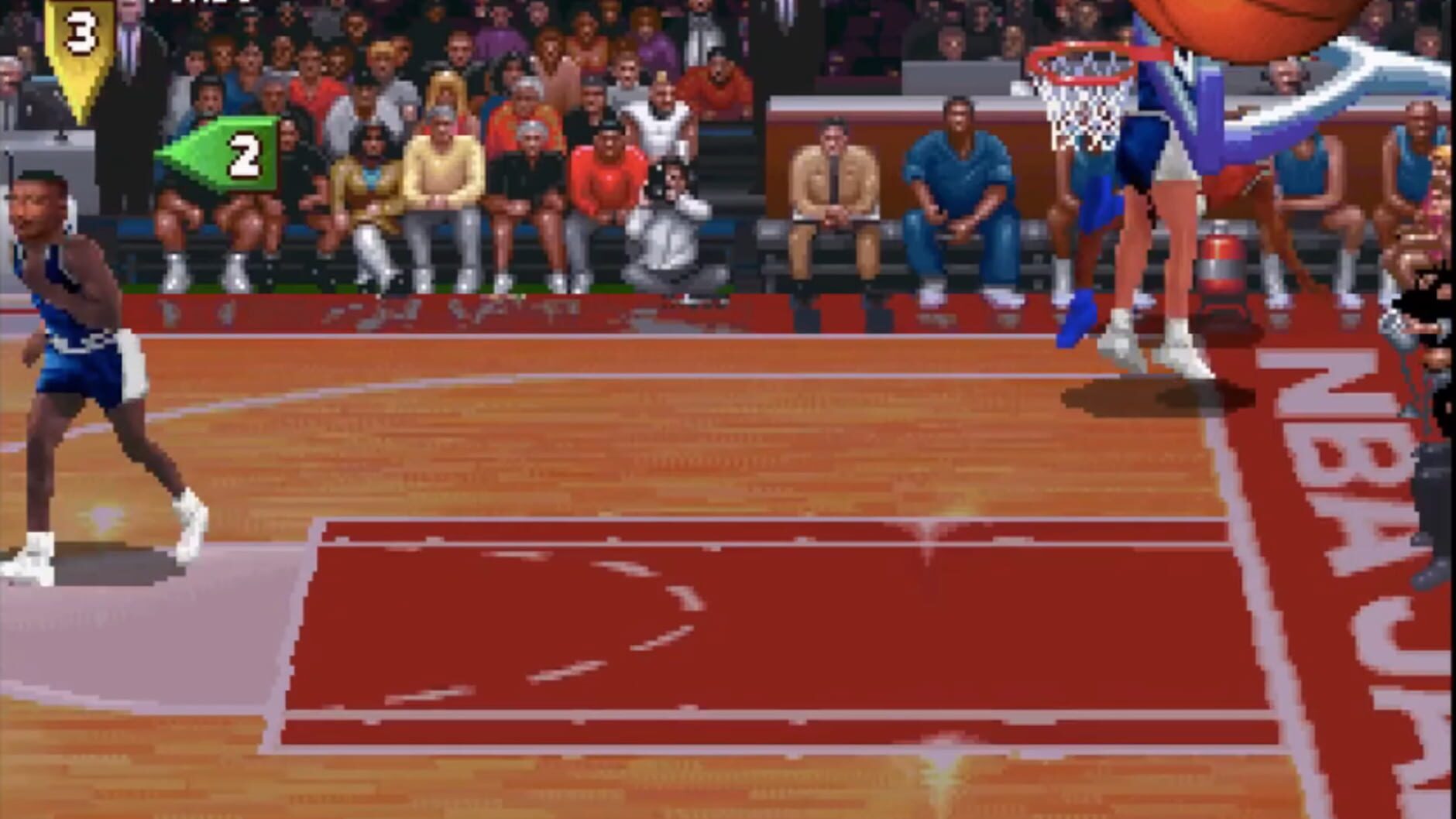 Screenshot for NBA Jam Tournament Edition