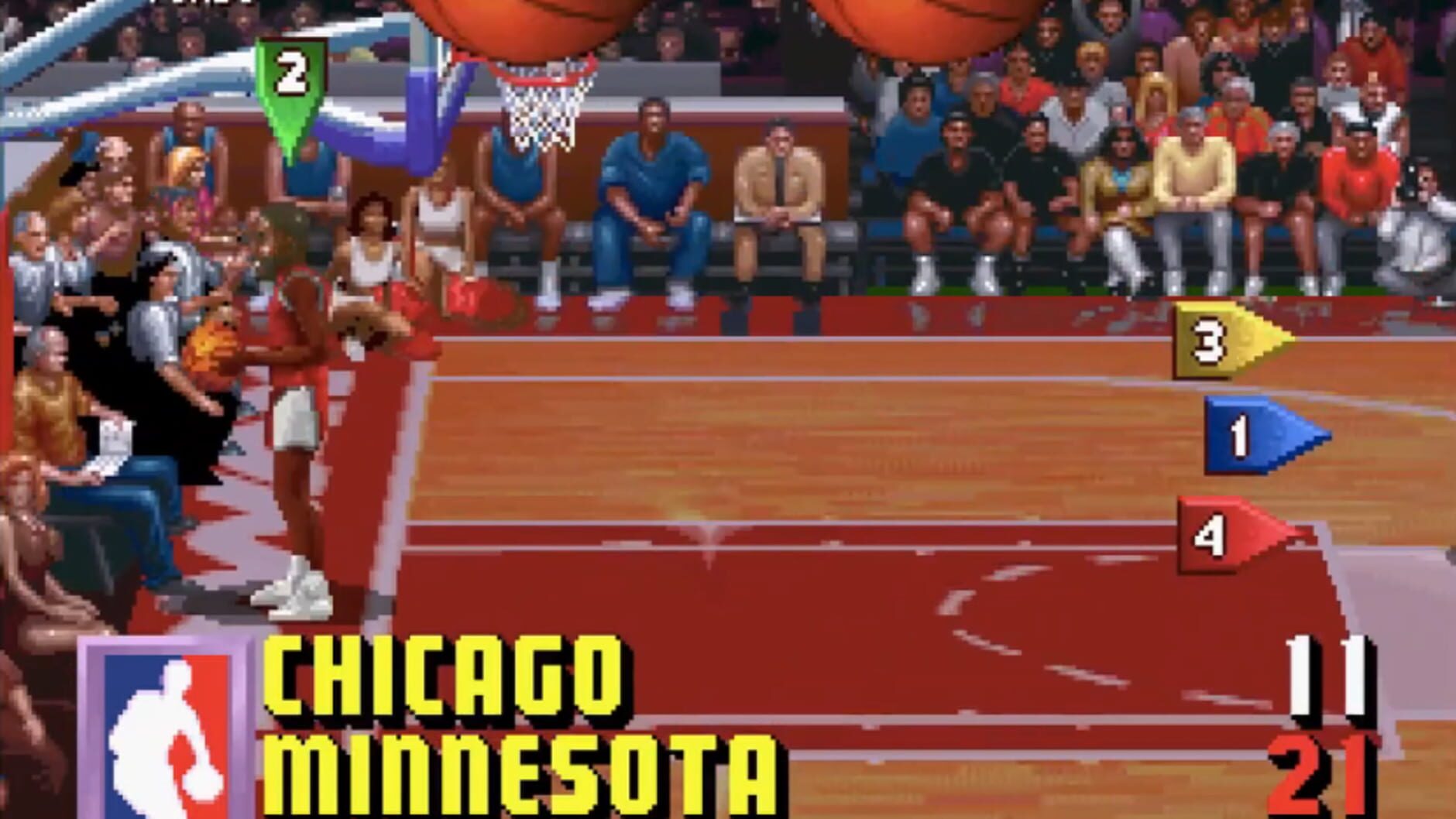 Screenshot for NBA Jam Tournament Edition