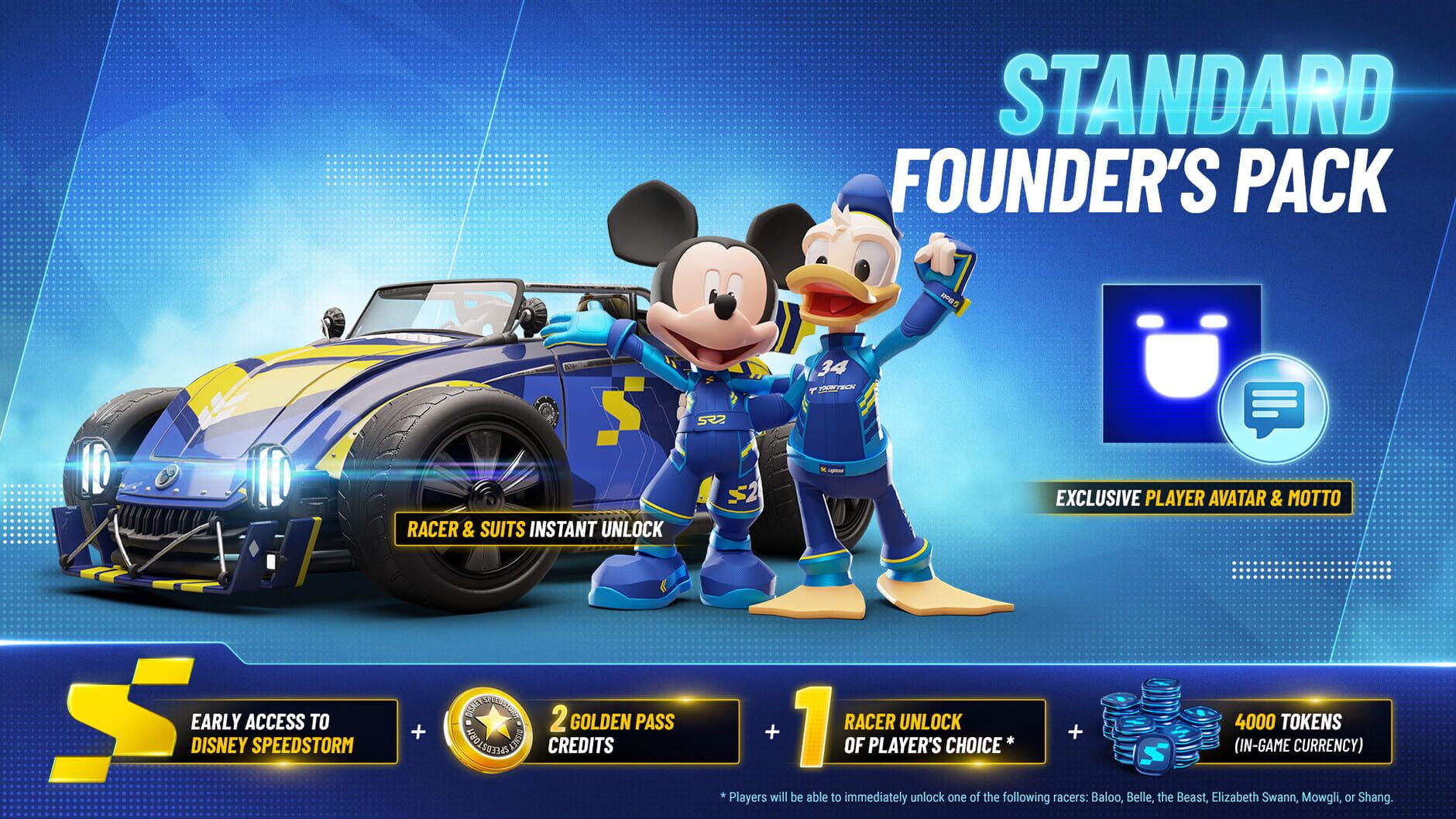 Screenshot for Disney Speedstorm: Standard Founder's Pack