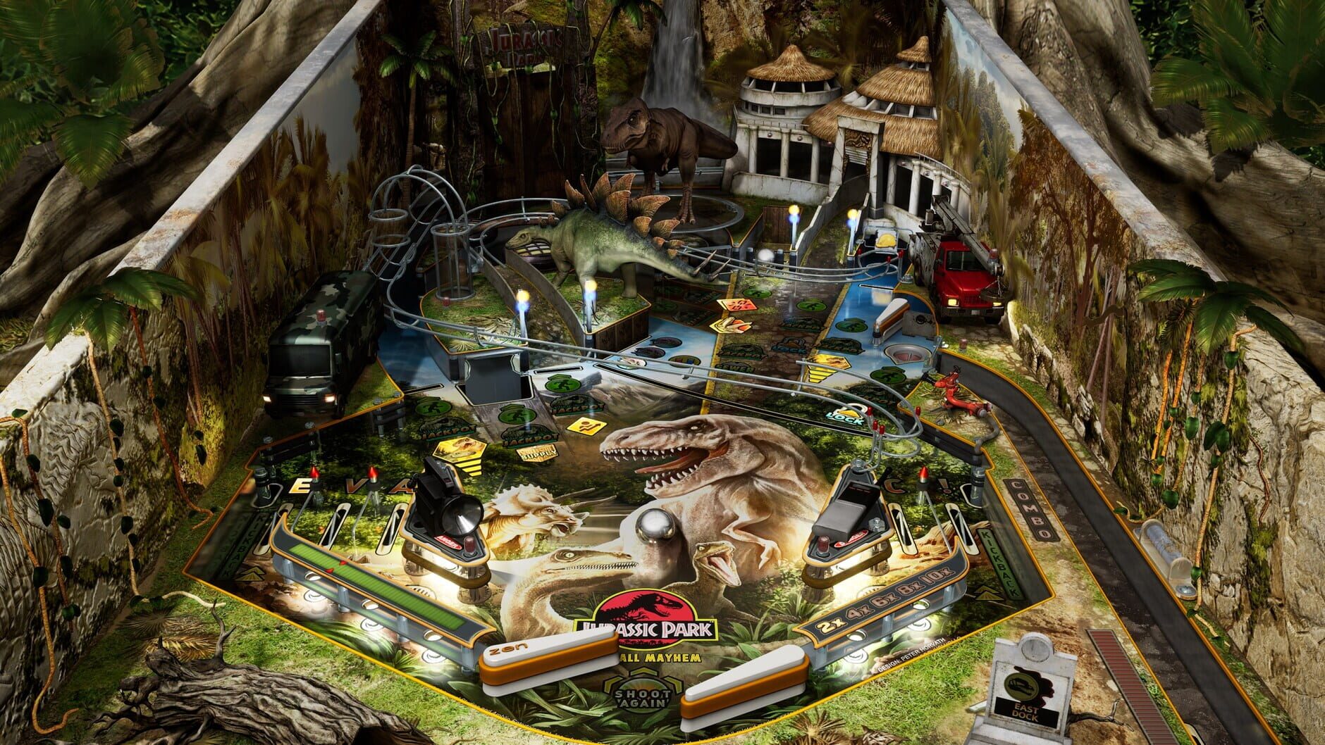 Screenshot for Pinball FX: Jurassic World️ Pinball