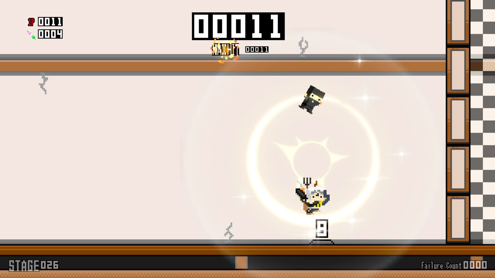 Screenshot for Pixel Game Maker Series: Ninja Otedama R