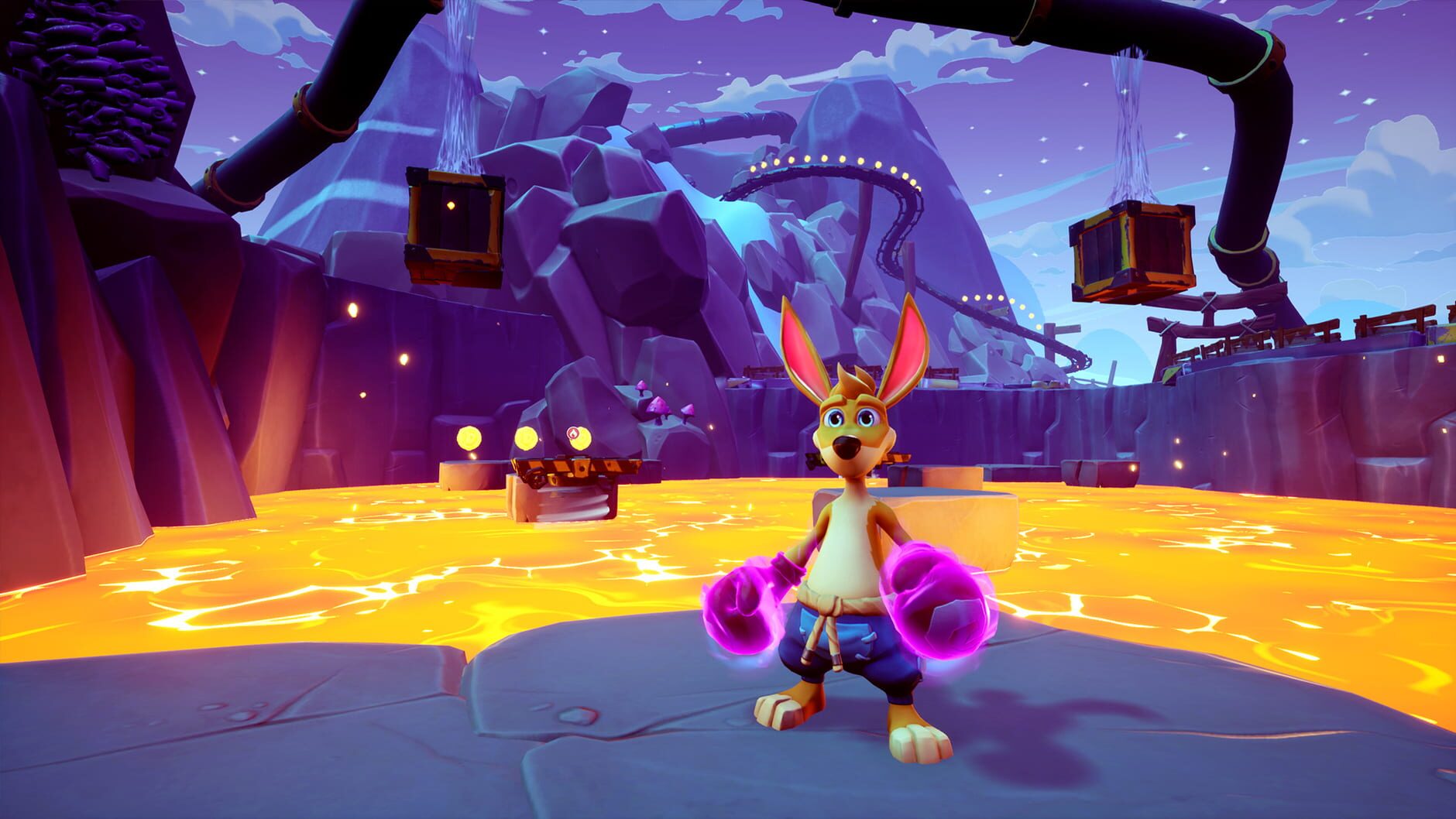 Screenshot for Kao the Kangaroo: Bend the Roo'les