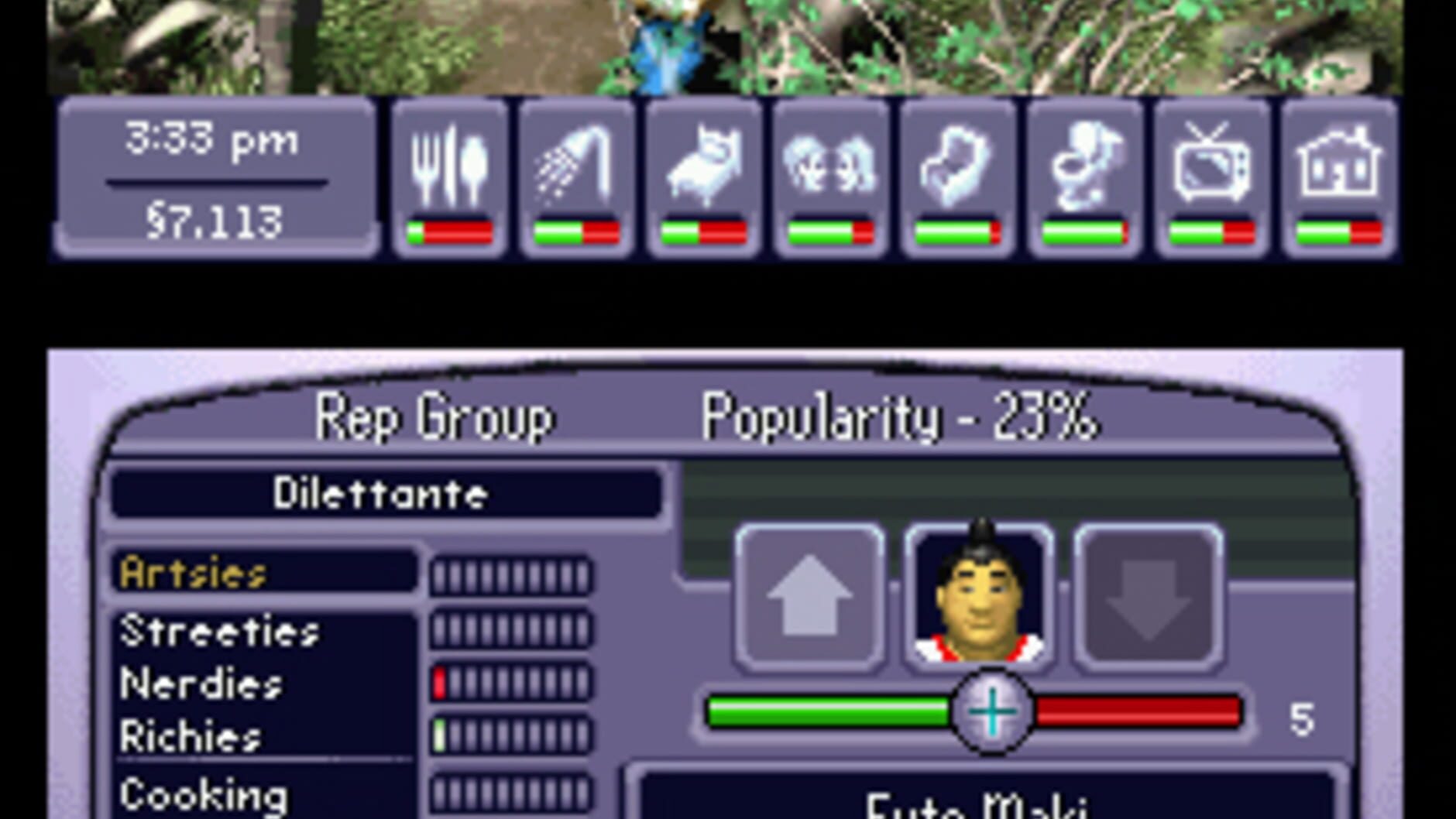 Screenshot for The Urbz: Sims in the City