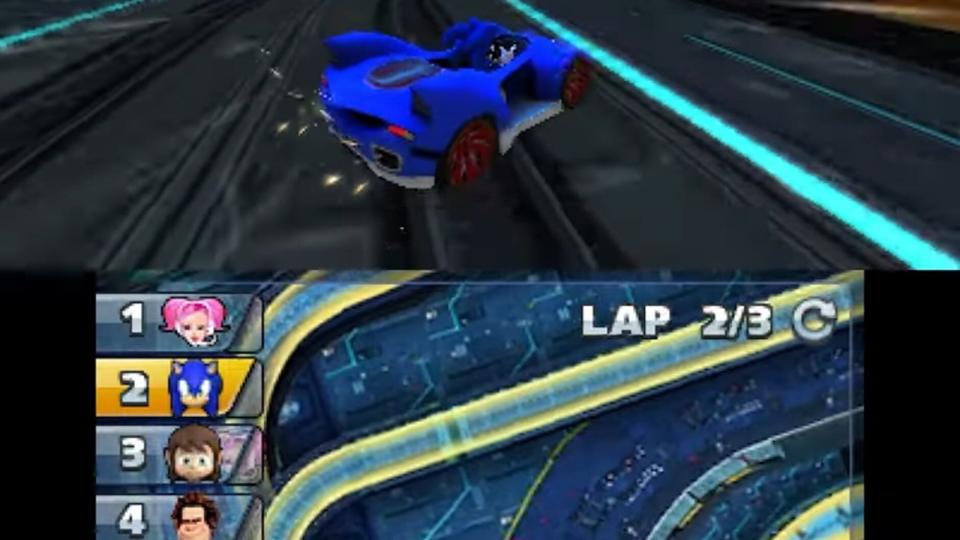 Screenshot for Sonic & All-Stars Racing Transformed