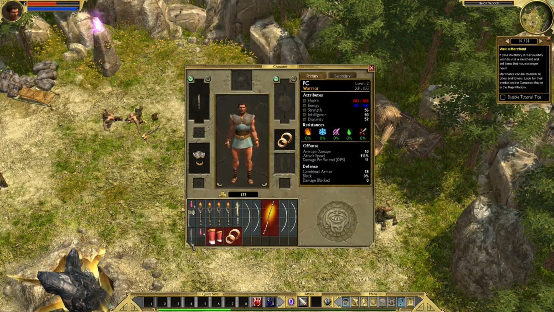 Screenshot for Titan Quest: Gold Edition