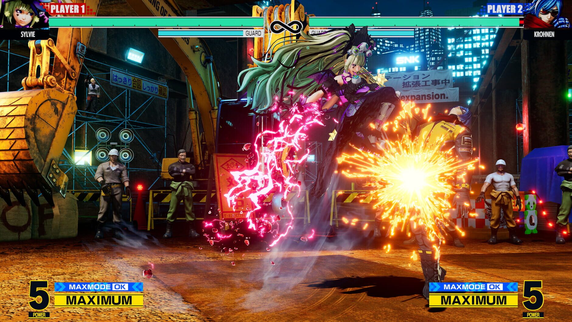 Screenshot for The King of Fighters XV: Character "Sylvie Paula Paula"