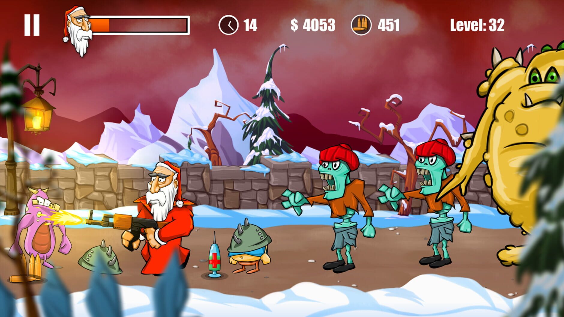 Screenshot for Santa's Monster Shootout