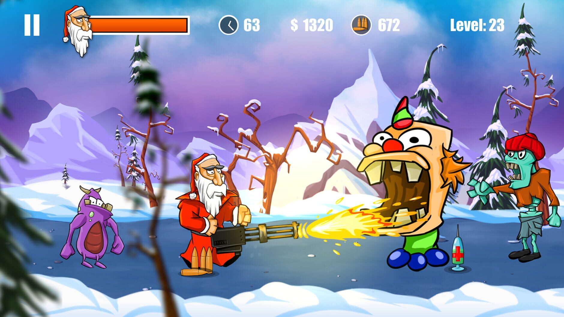 Screenshot for Santa's Monster Shootout
