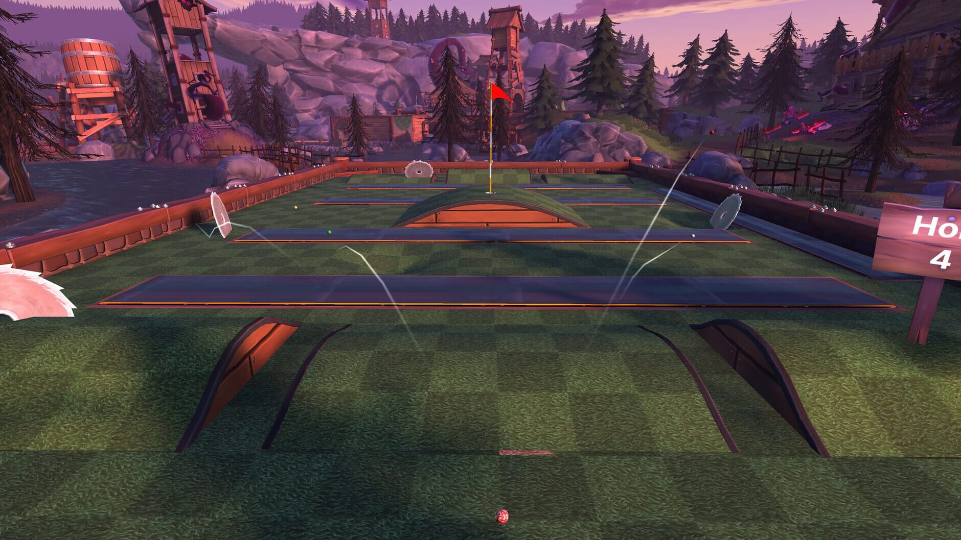 Screenshot for Golf With Your Friends: Corrupted Forest Course