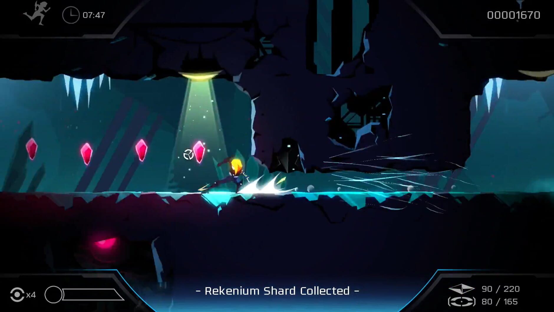 Screenshot for Velocity 2X: Critical Urgency DLC Pack