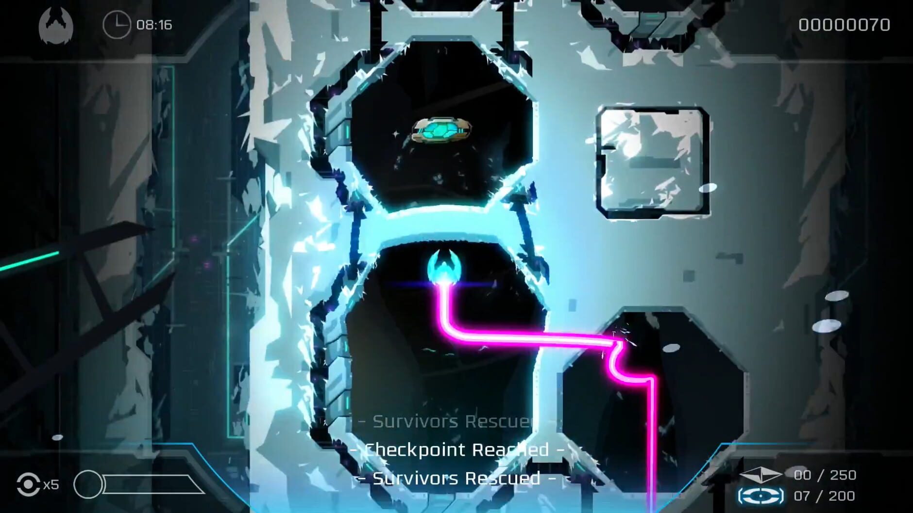 Screenshot for Velocity 2X: Critical Urgency DLC Pack