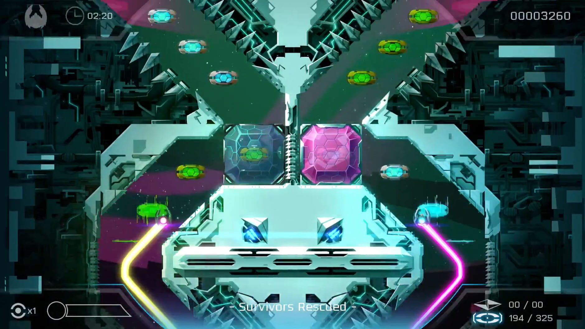 Screenshot for Velocity 2X: Dual Core DLC Pack