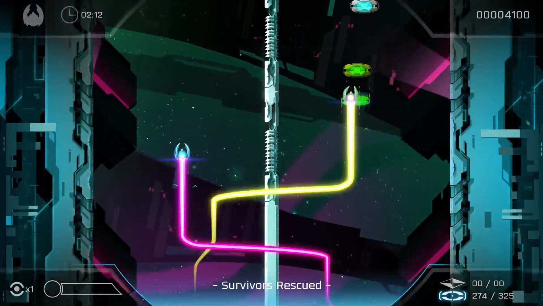 Screenshot for Velocity 2X: Dual Core DLC Pack