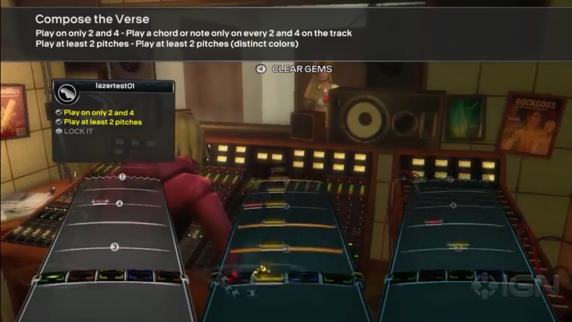 Screenshot for Rock Band Sessions