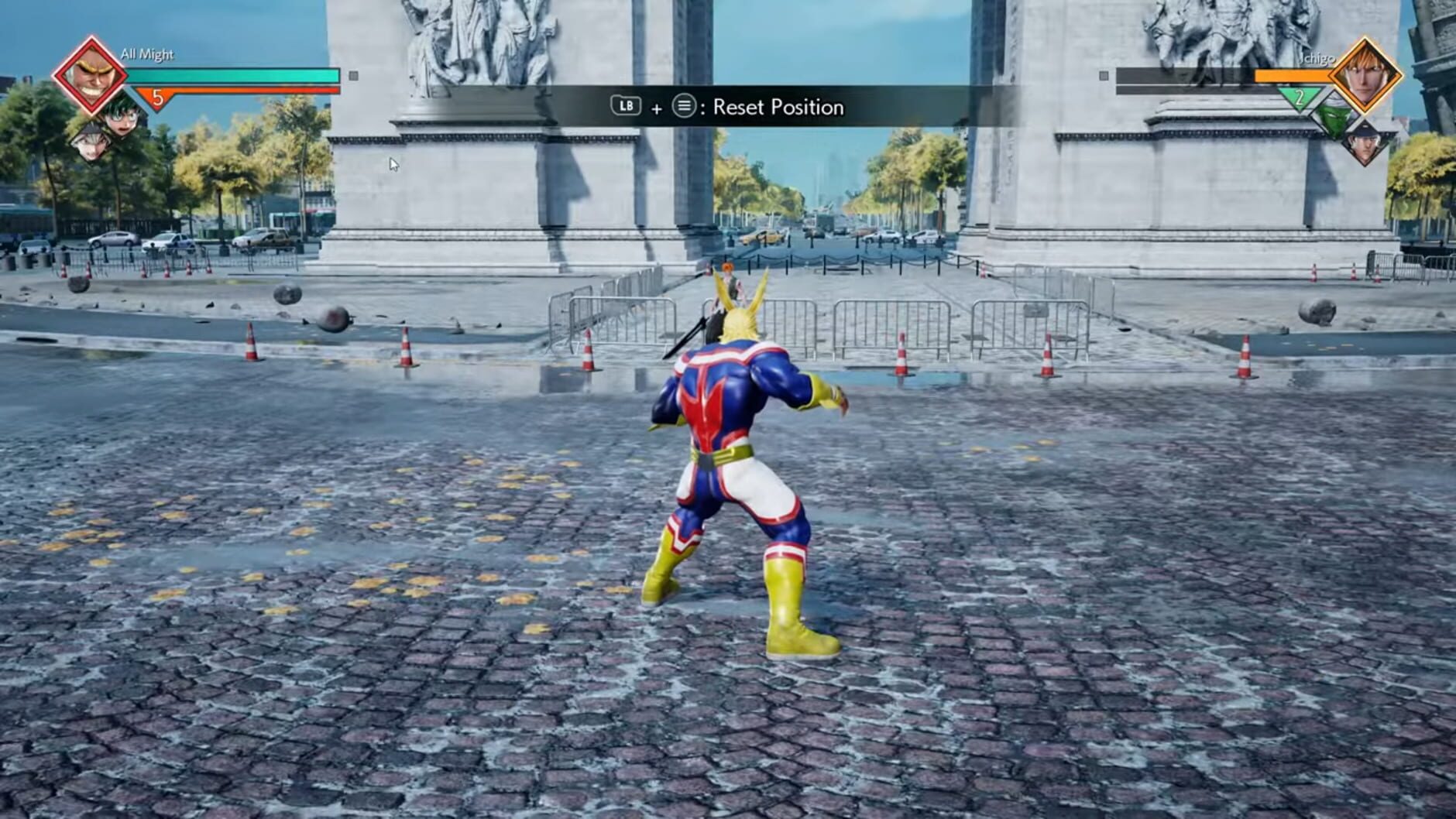 Screenshot for Jump Force: Character Pack 3 - All Might