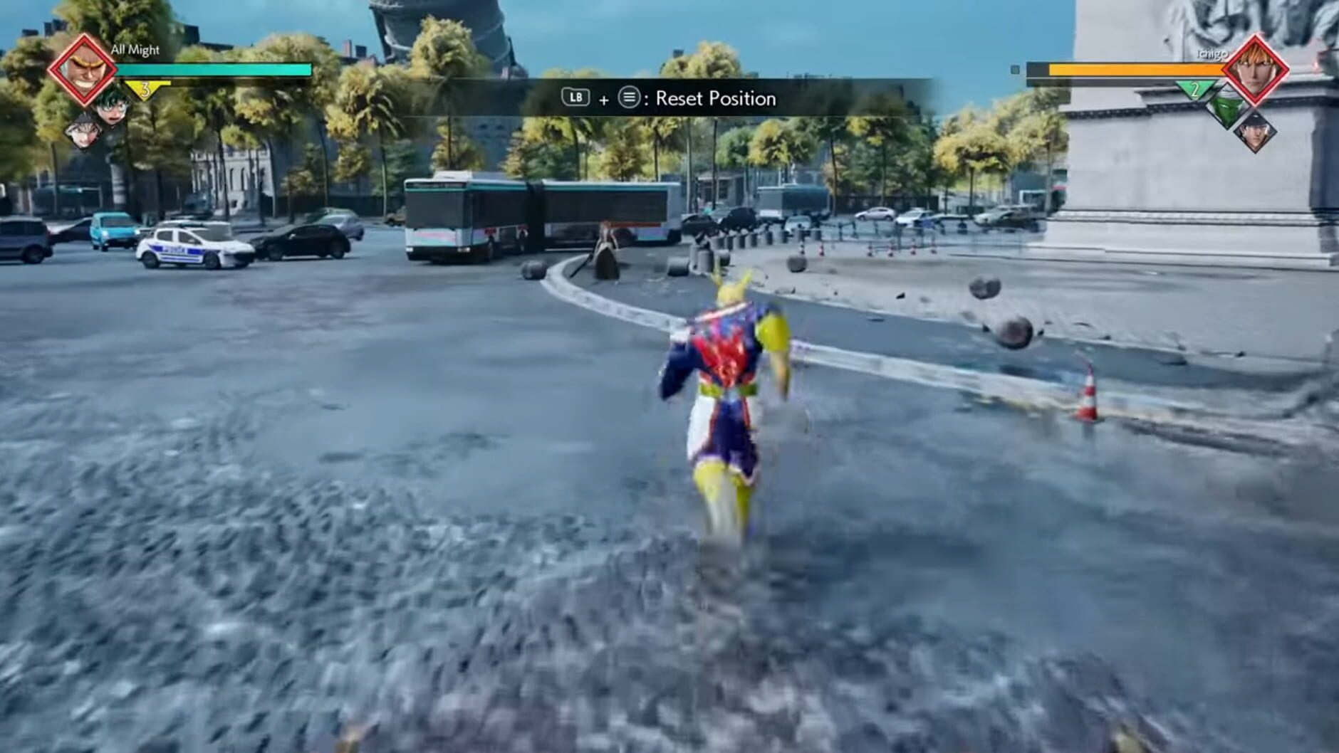 Screenshot for Jump Force: Character Pack 3 - All Might