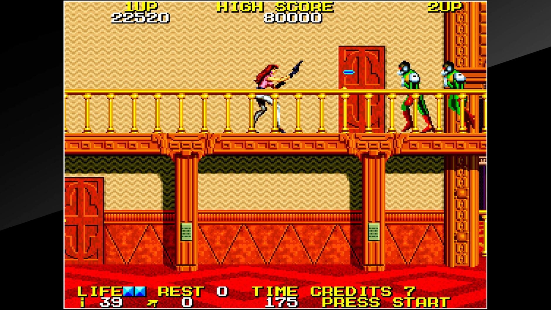 Screenshot for Arcade Archives: Rolling Thunder 2