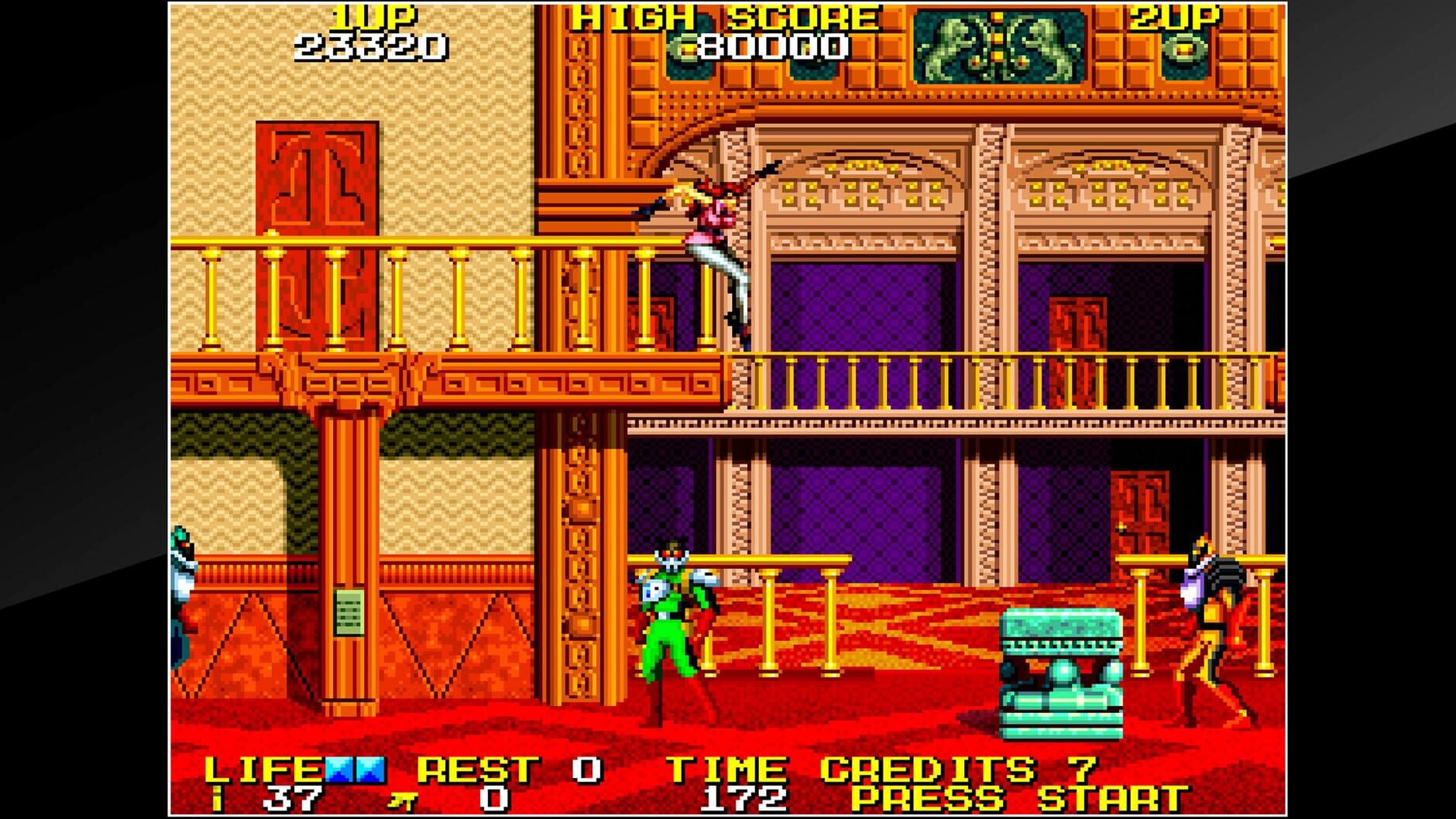 Screenshot for Arcade Archives: Rolling Thunder 2