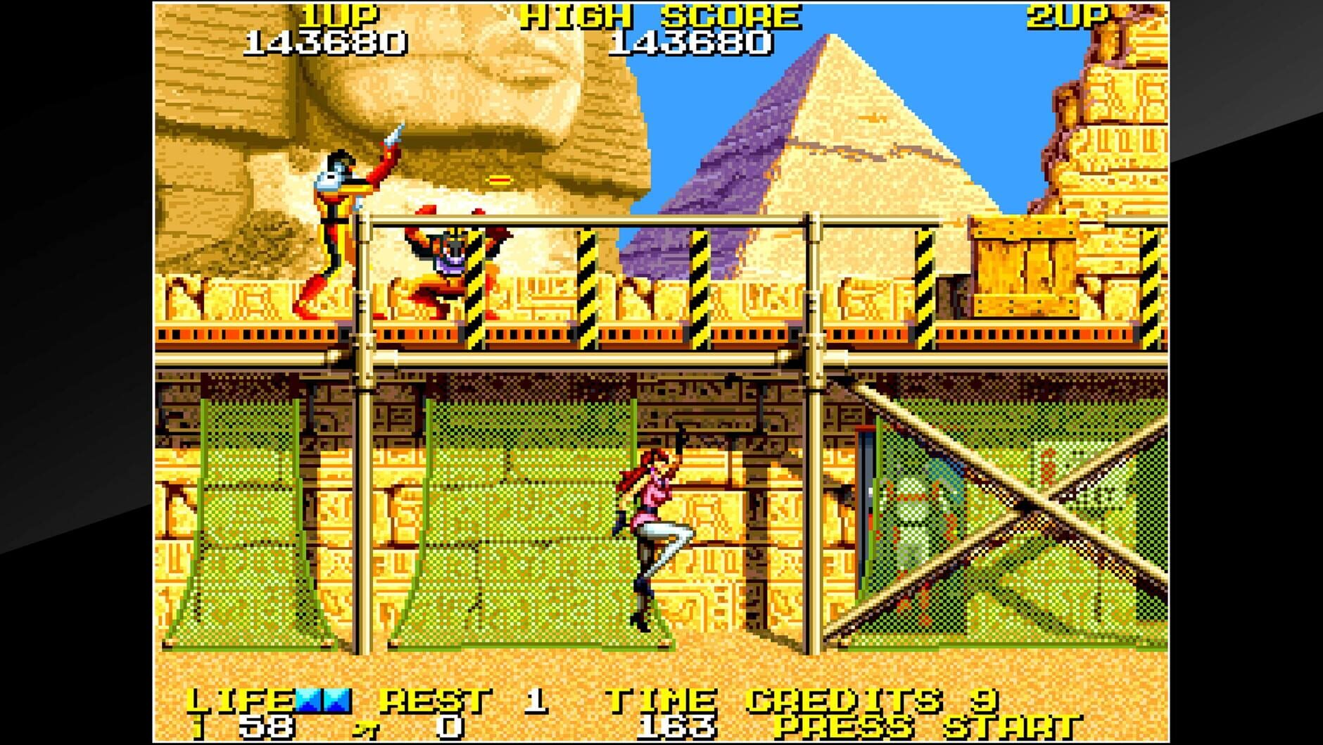Screenshot for Arcade Archives: Rolling Thunder 2